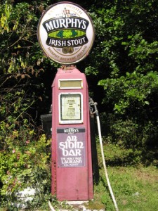Despachador de gasolina antiguo