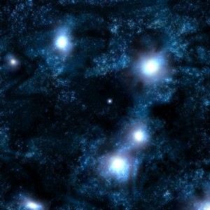 Conjunto de estrellas en el universo