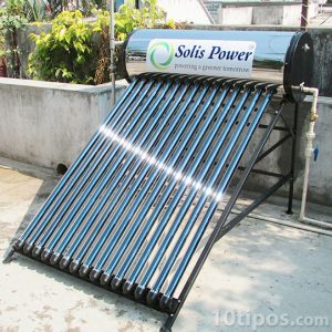 Calentador solar para agua caliente