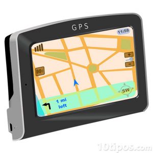 Mapa en GPS para carro